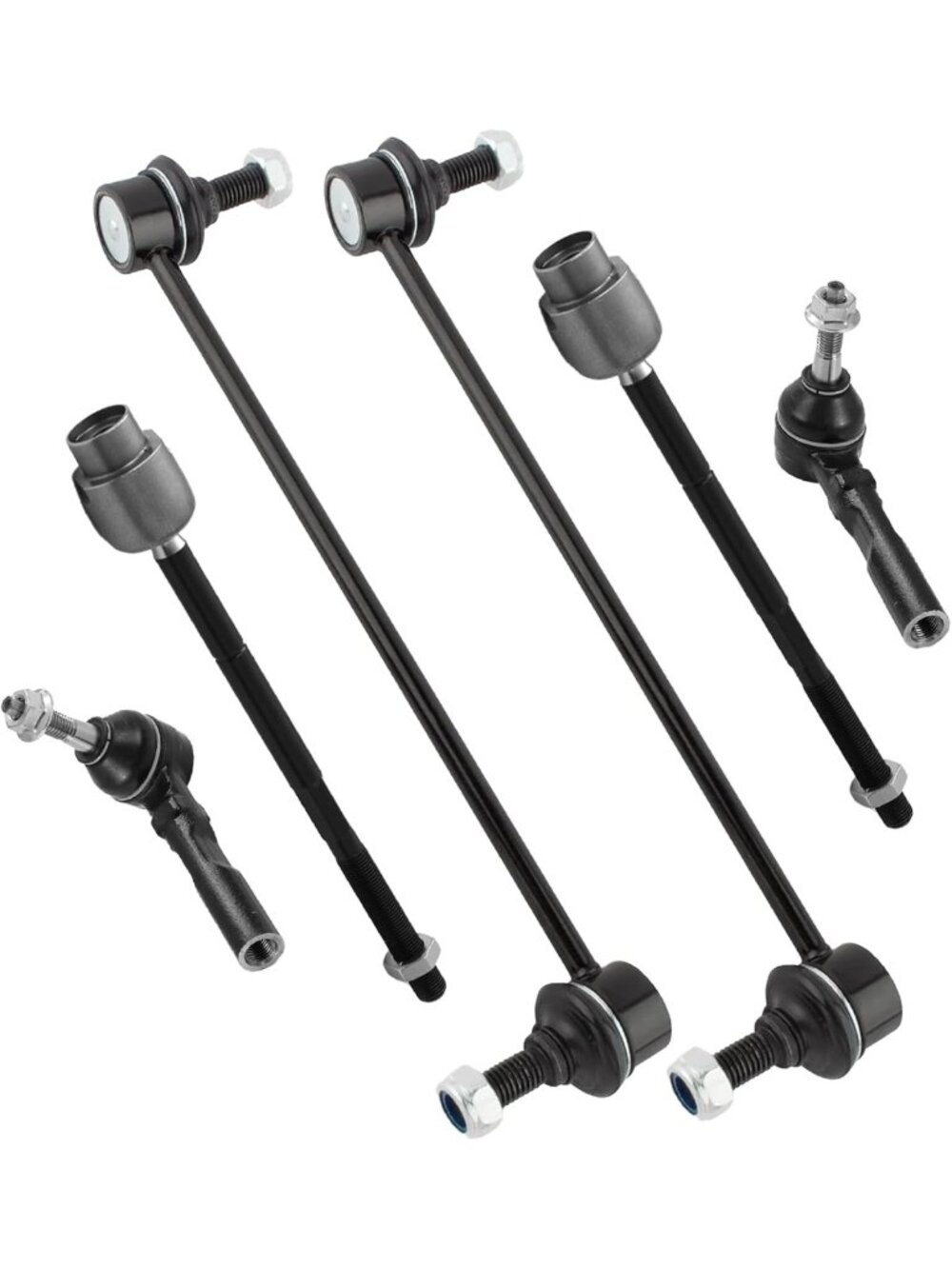 Complete Front End Suspension Kit for Chevy Malibu, Pontiac G6, Saturn Aura
